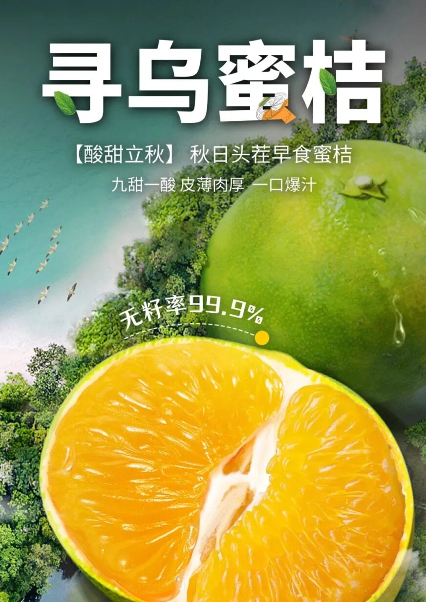 新品推荐 | 秋天的第一口蜜桔,来了 新品推荐 | 秋天的第一口蜜桔,来了